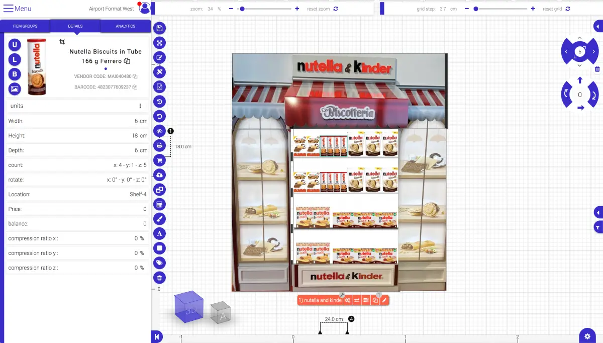 promotional layout