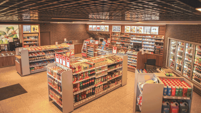 Automatización del comercio minorista en VIADA Baltija