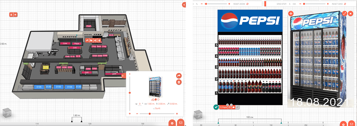 Problemas de la creación de planogramas únicos