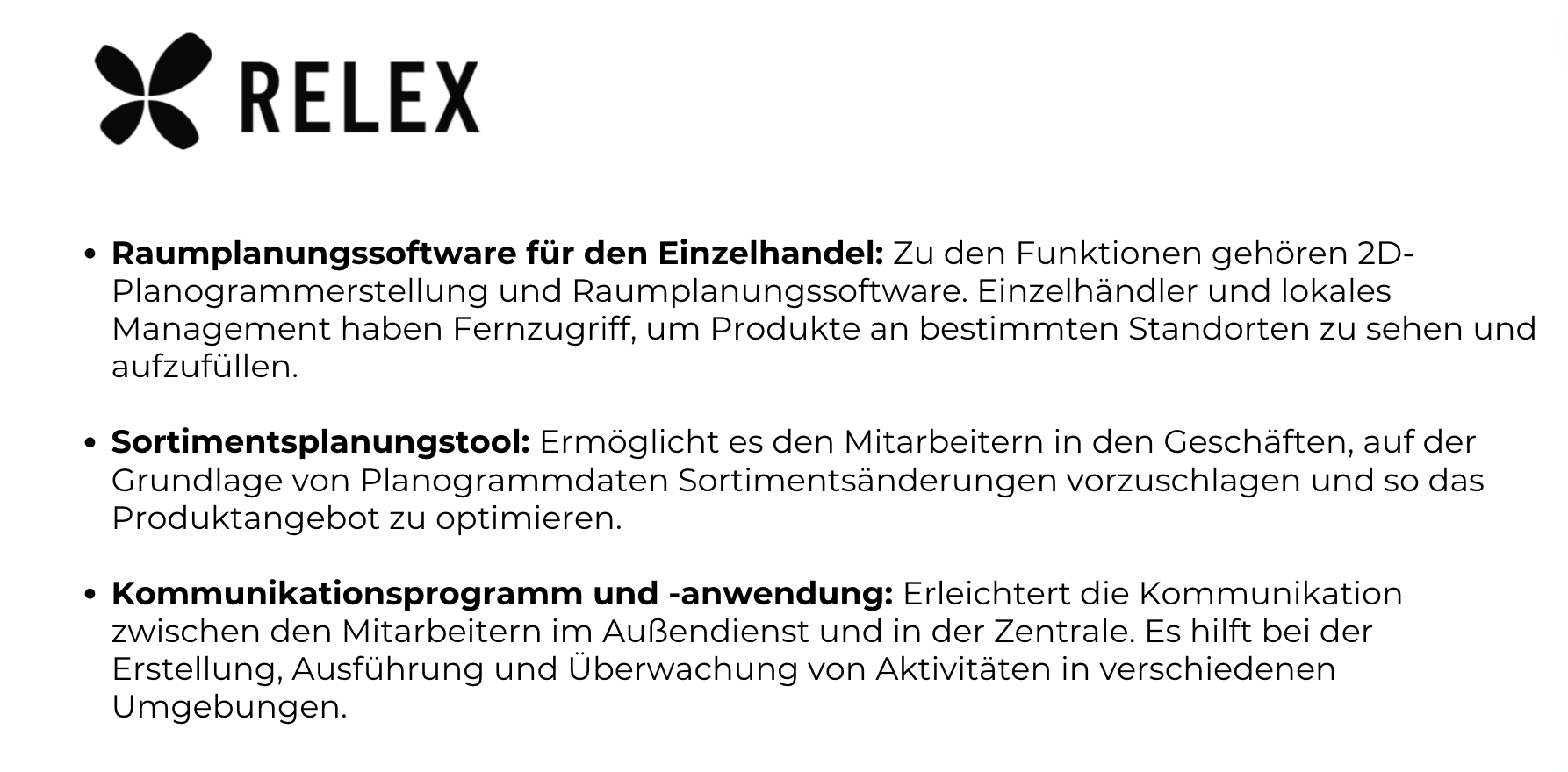 #3 RELEX Solutions