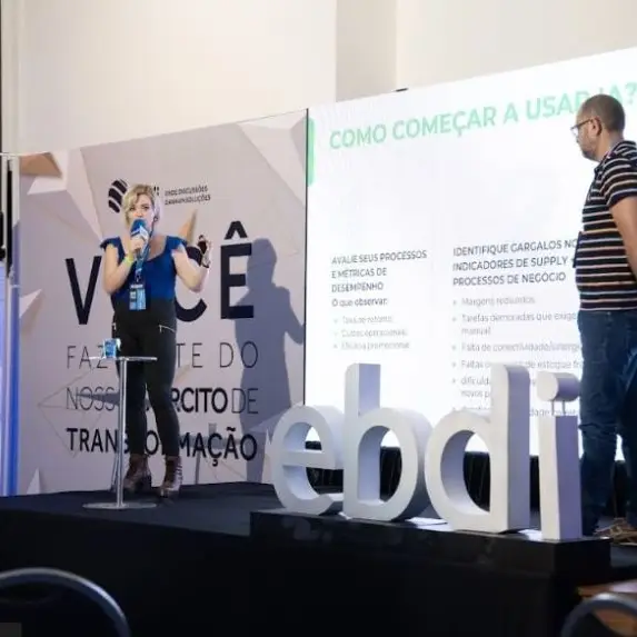LEAFIO AI no evento da EBDI: veja como participamos
