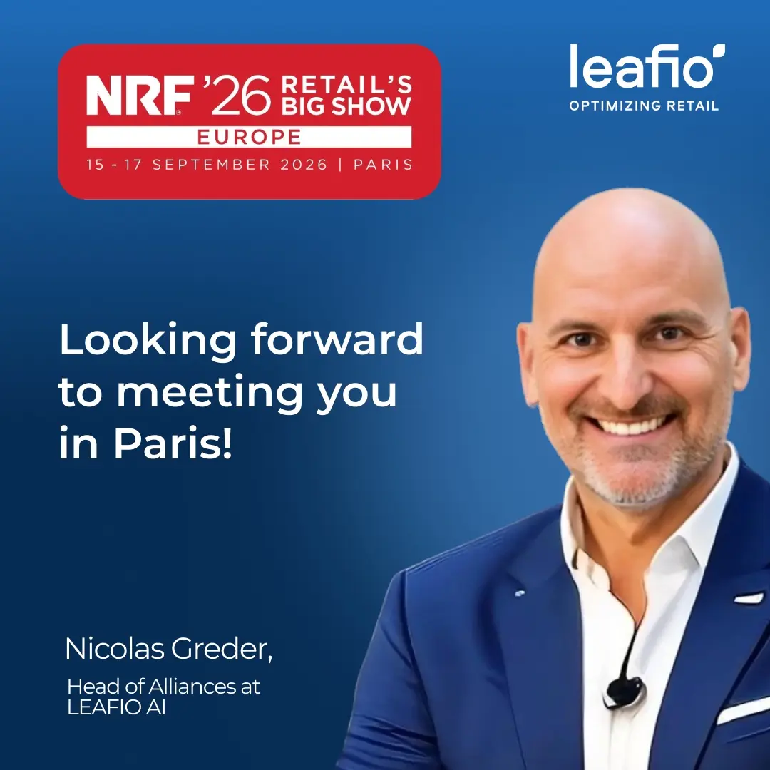 Meet LEAFIO AI at NRF`26 EUROPE in Paris